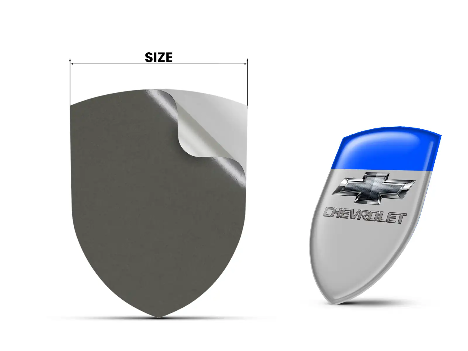Chevrolet Logosticker Edition Minimal Anpassbar Gedruckt